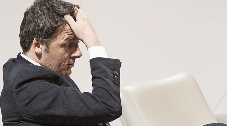 renzi ha paura